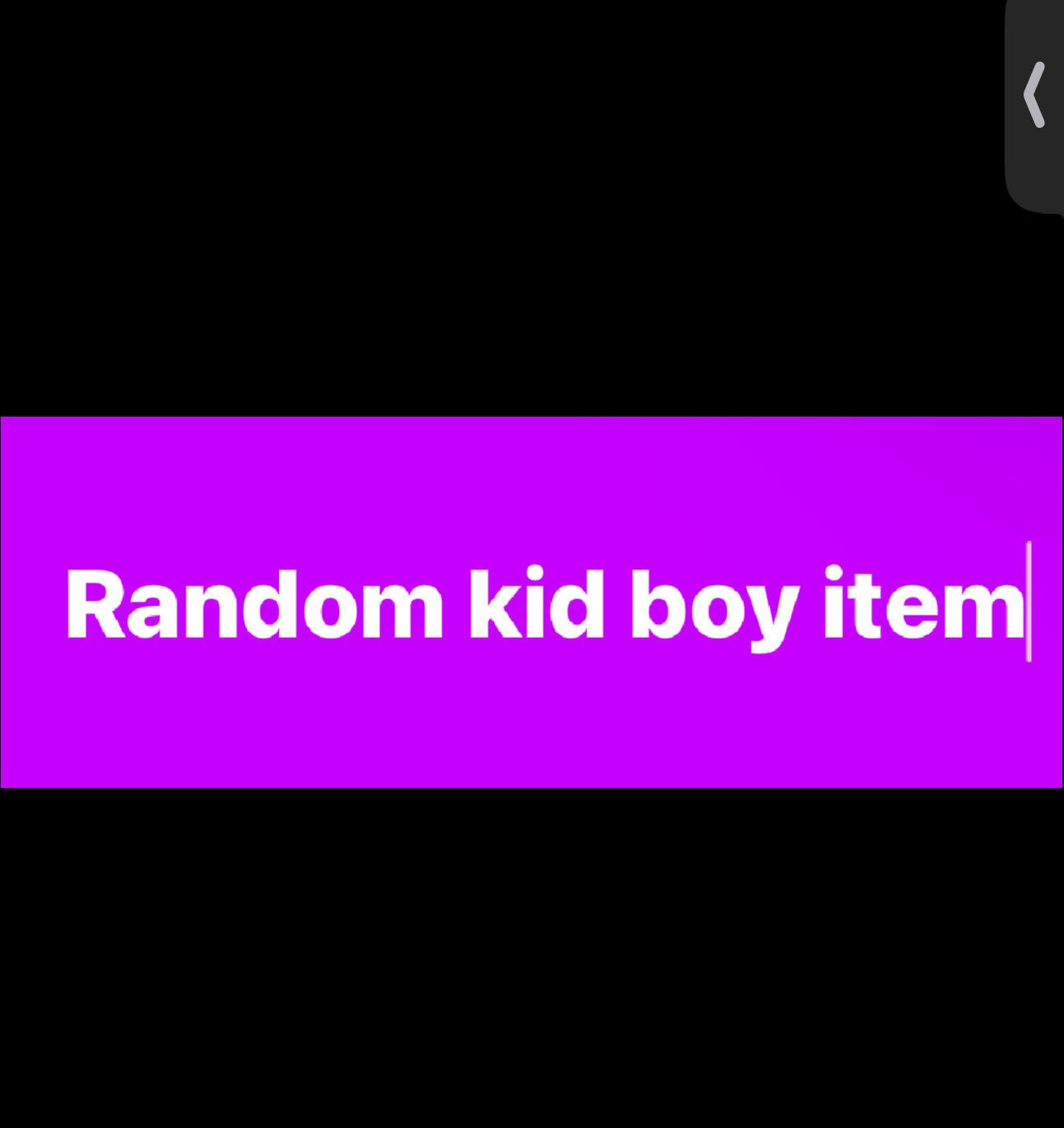 A Kids Random Boy item