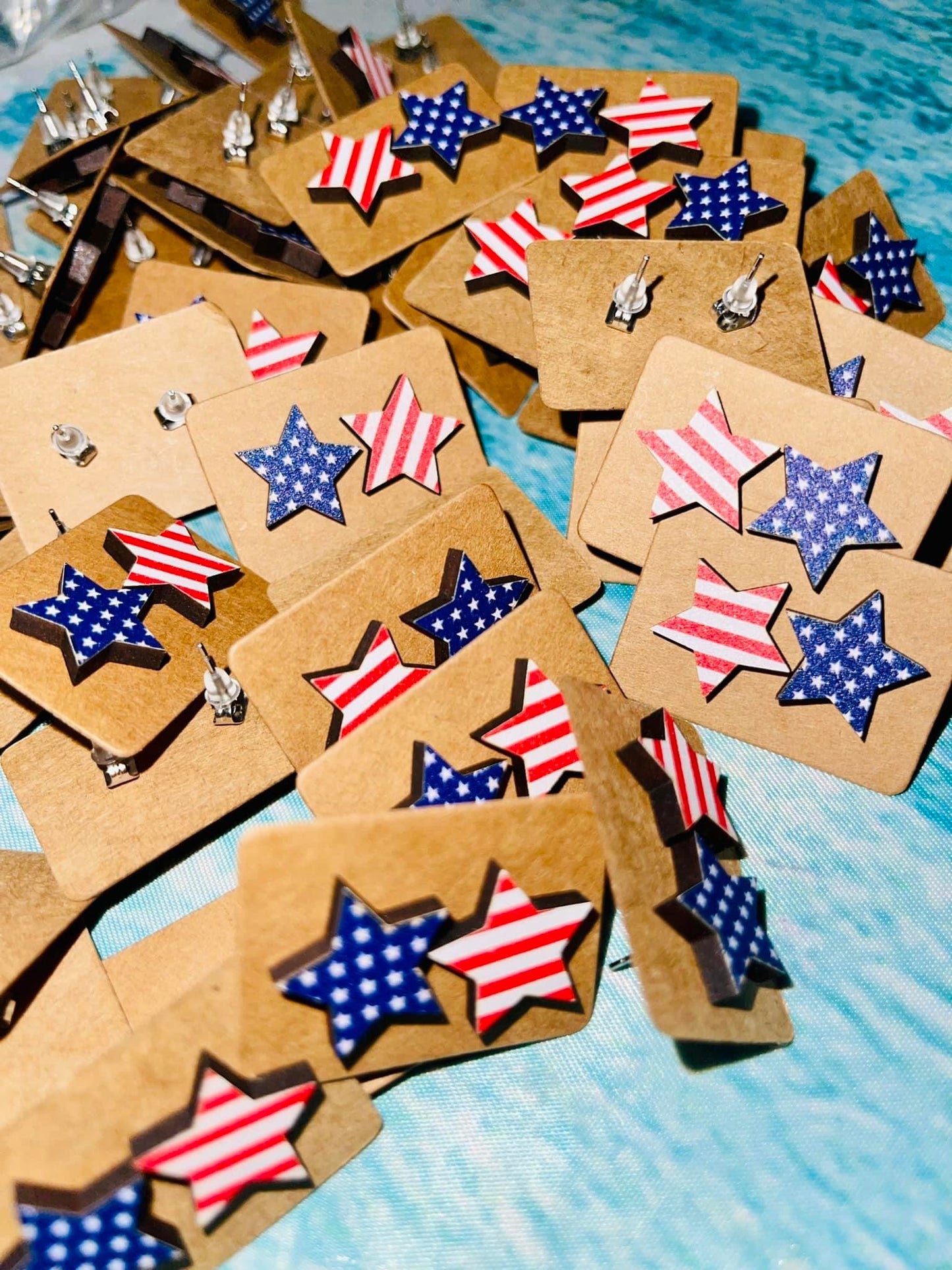 American Flag Studs ๐บ๐ธ