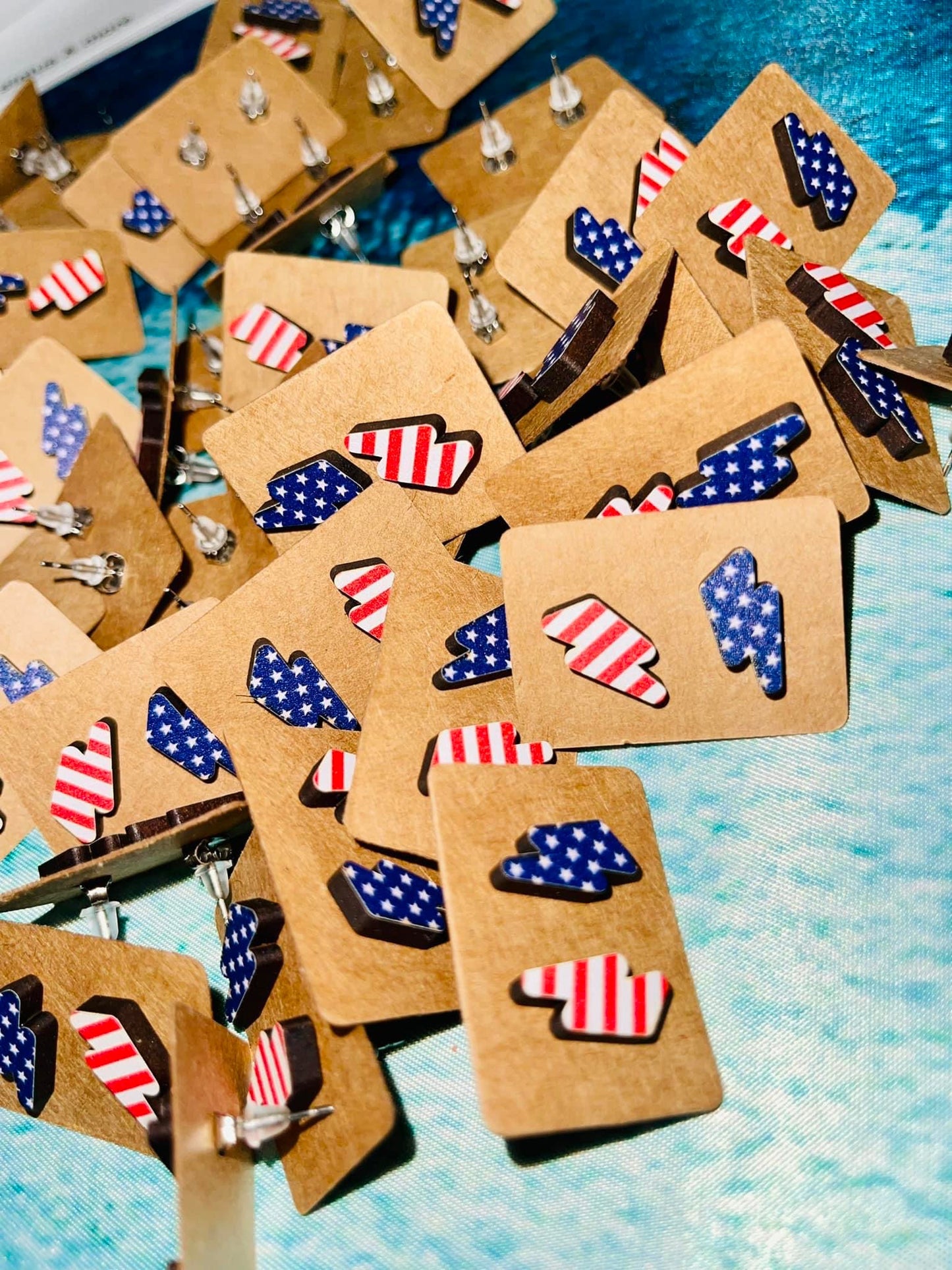 American Flag Studs ๐บ๐ธ