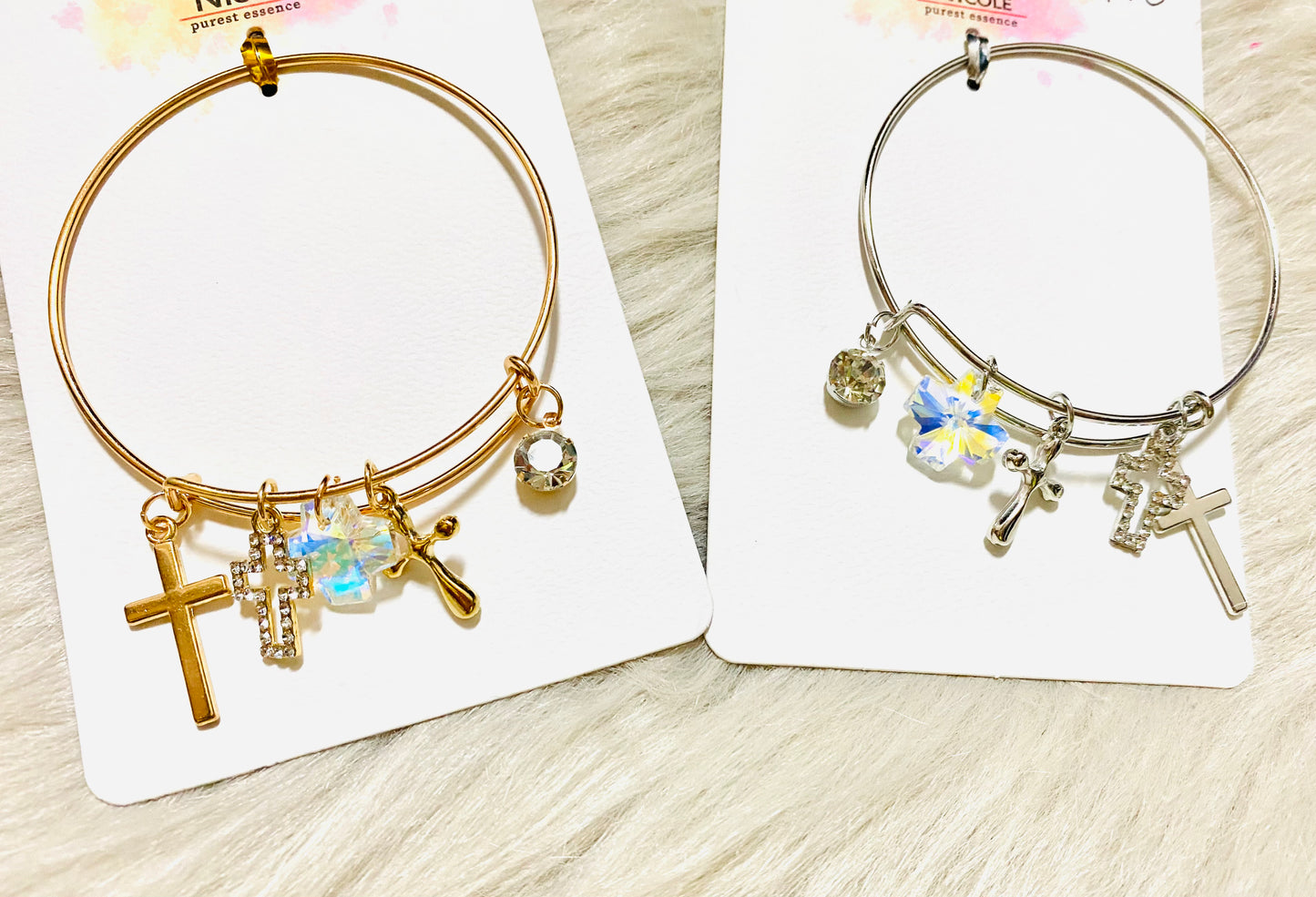Cross Charm Bracelet