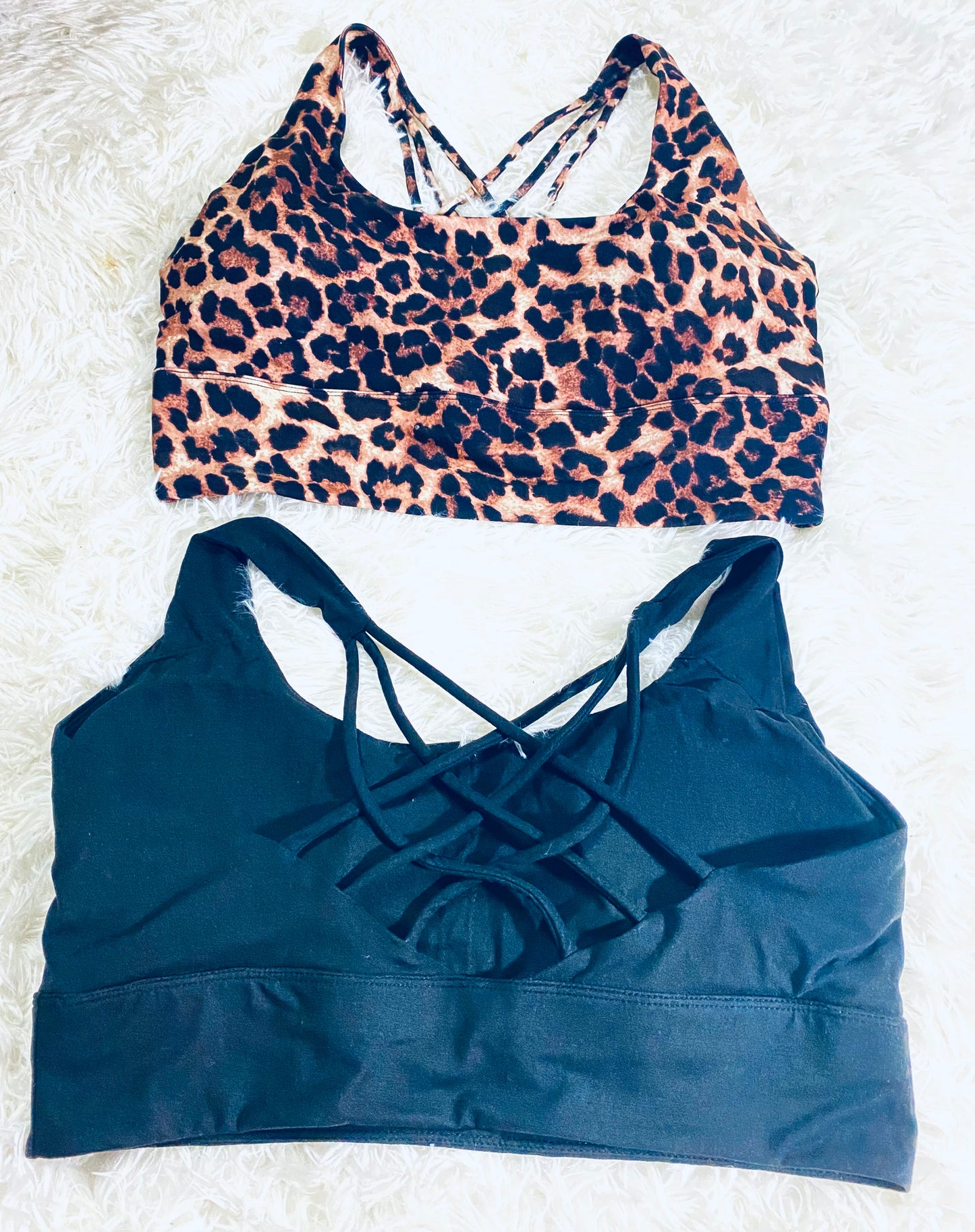 Criss Cross Back Sports Bra