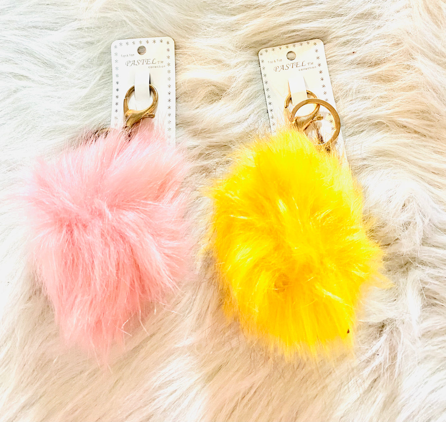 Fuzzy Keychain