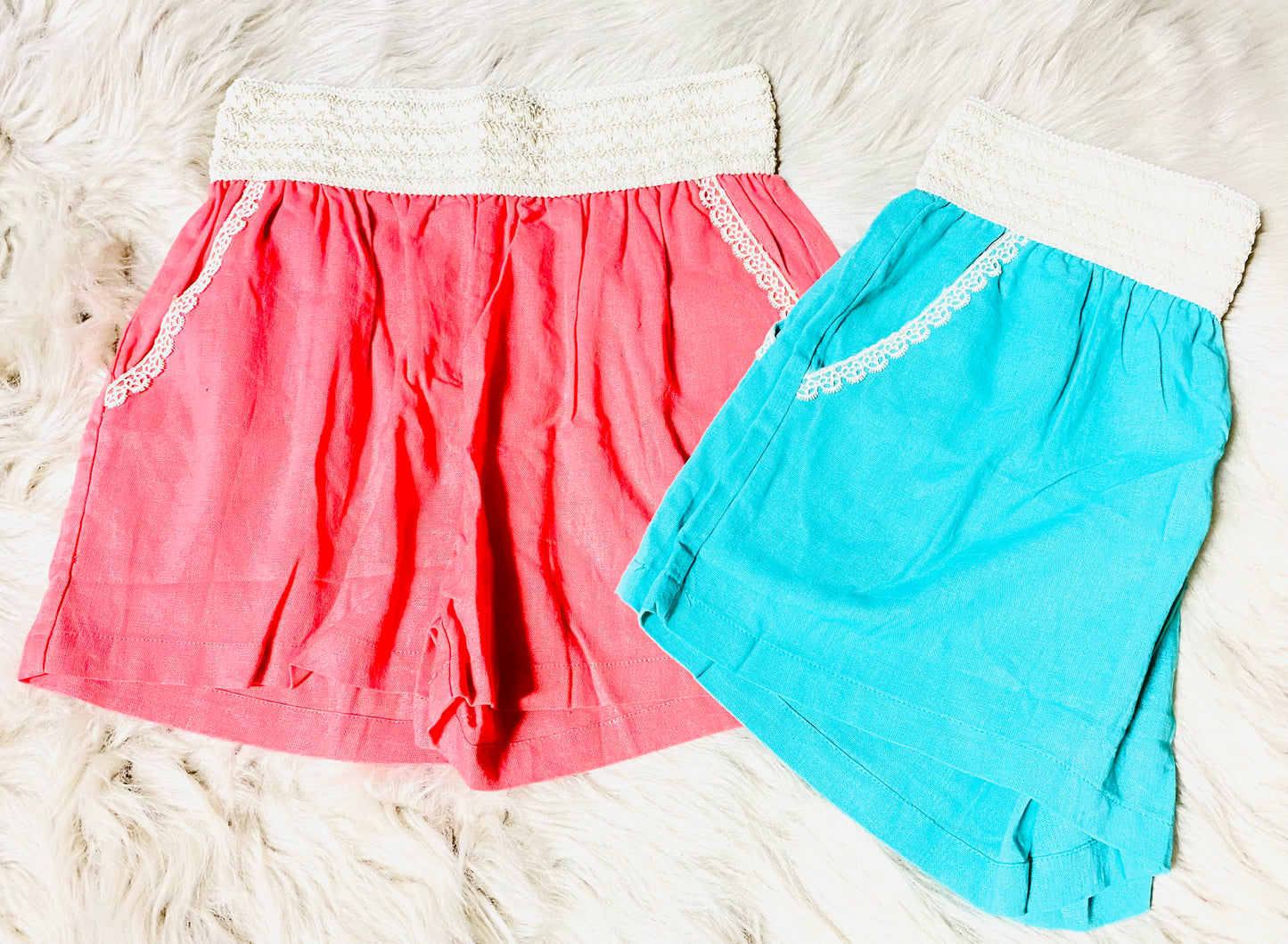 Lace Colorful Shorts