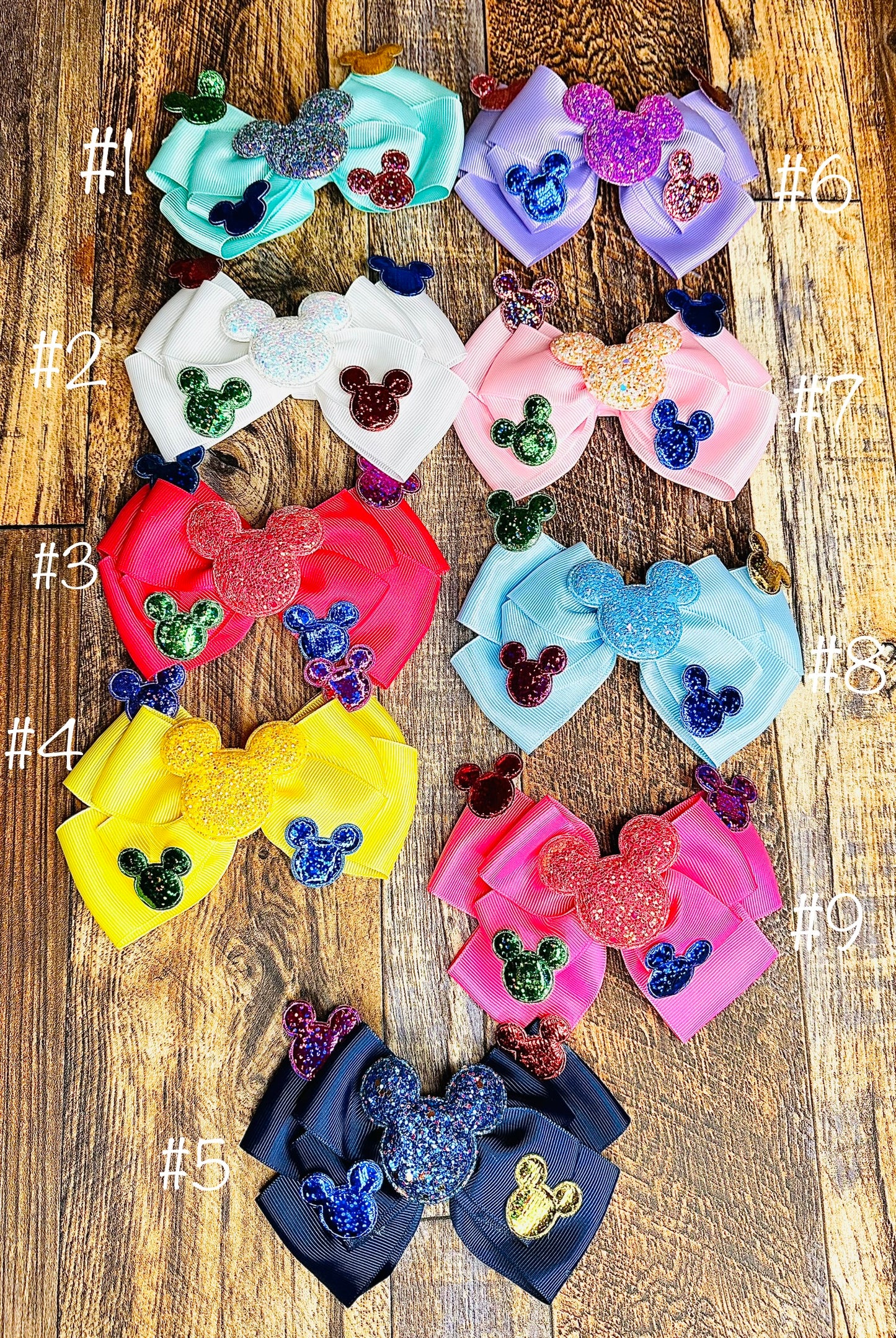 Minnie Hair-bow Clips