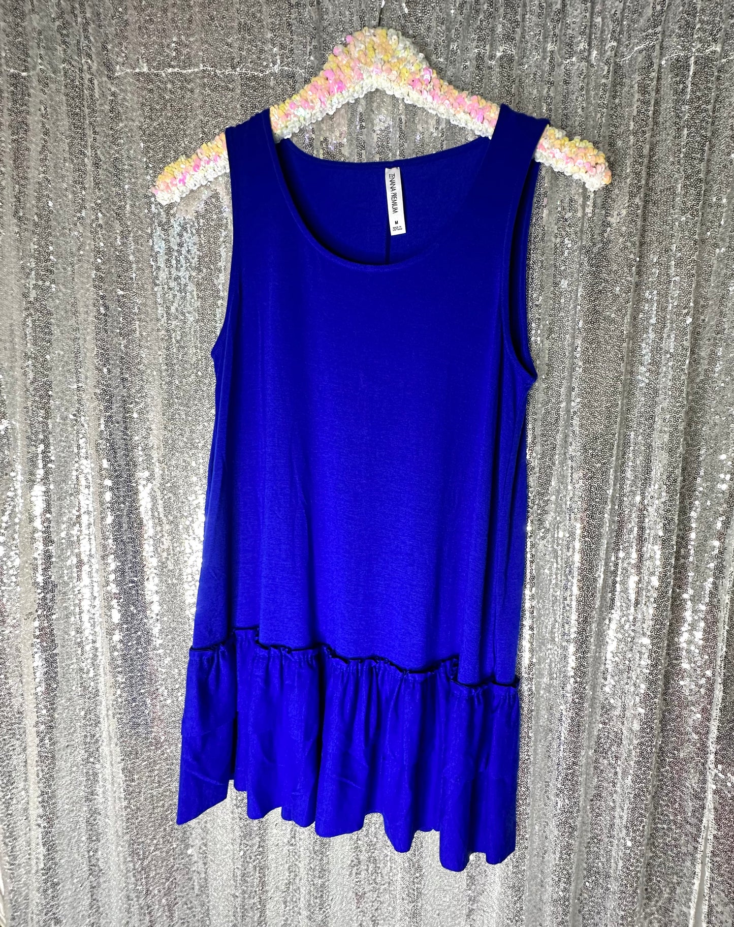Zenana - Ruffle Bottom Tank Top