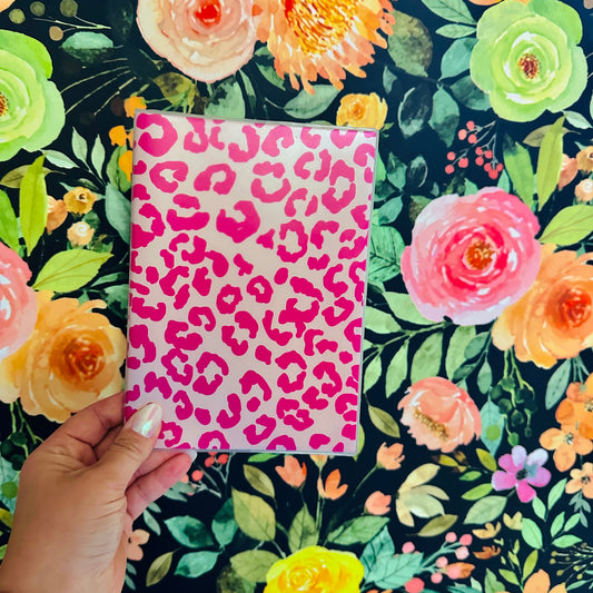 Pink Cheetah Journal