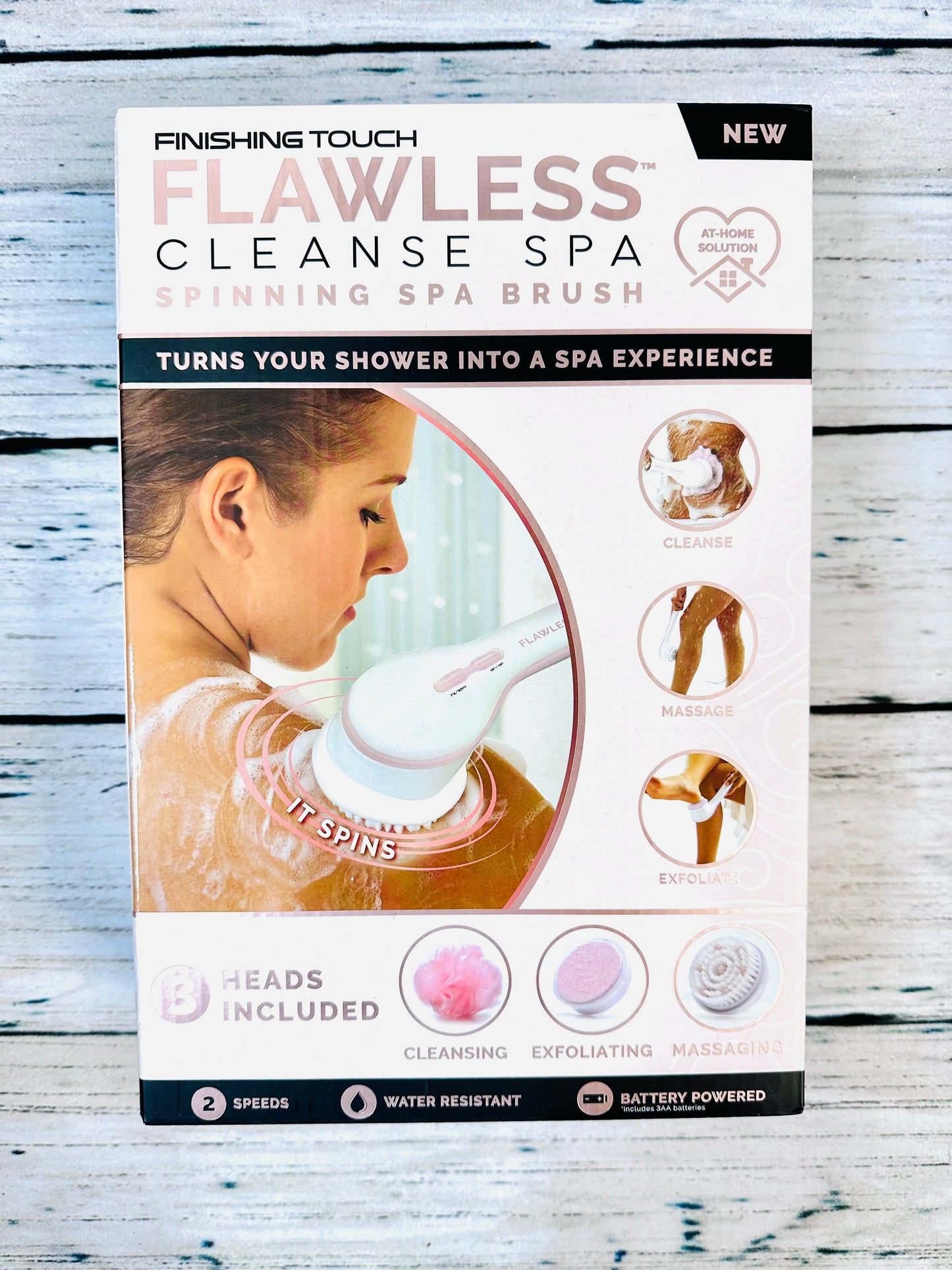 Flawless Cleanse Spa - Spinning Spa Brush