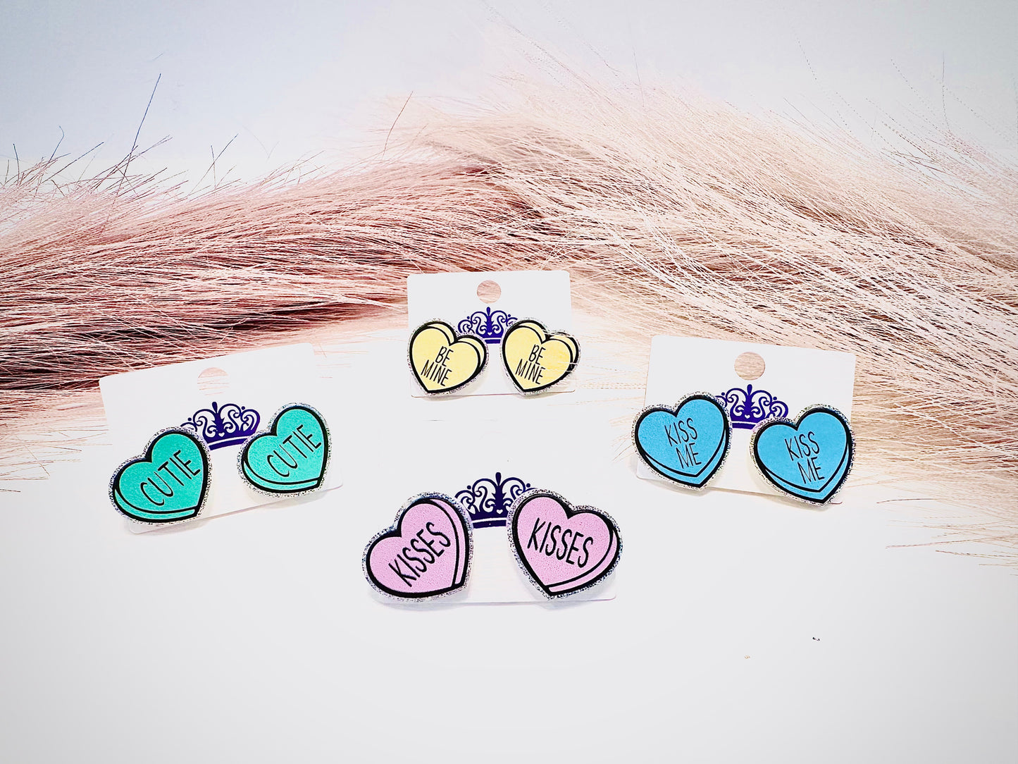 Heart Studs