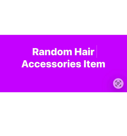 Random Hair Accessories Item