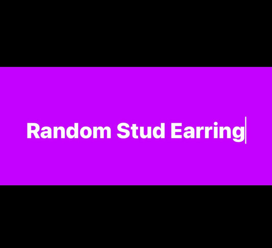 Random Stud Earring
