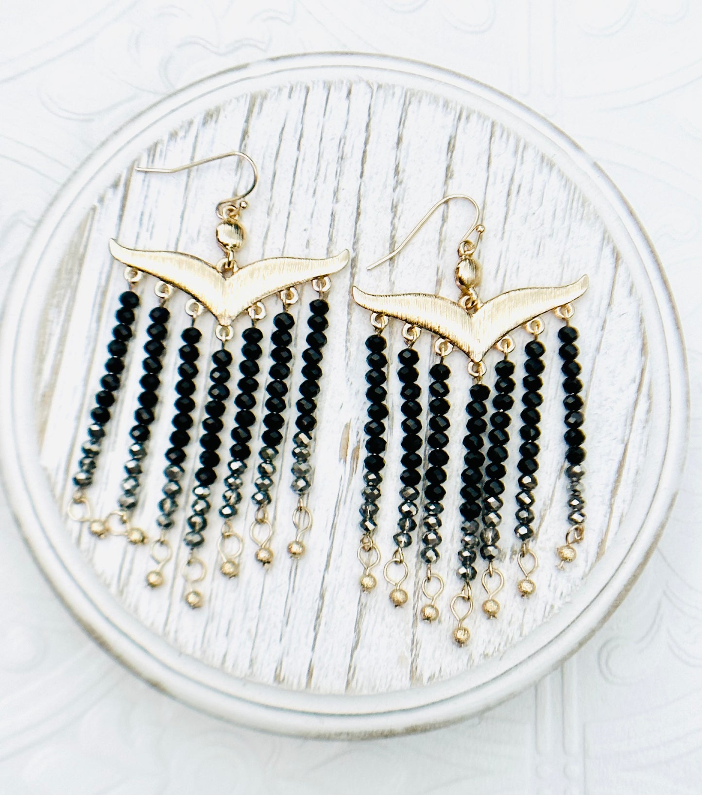 Beaded Dangle Earrings