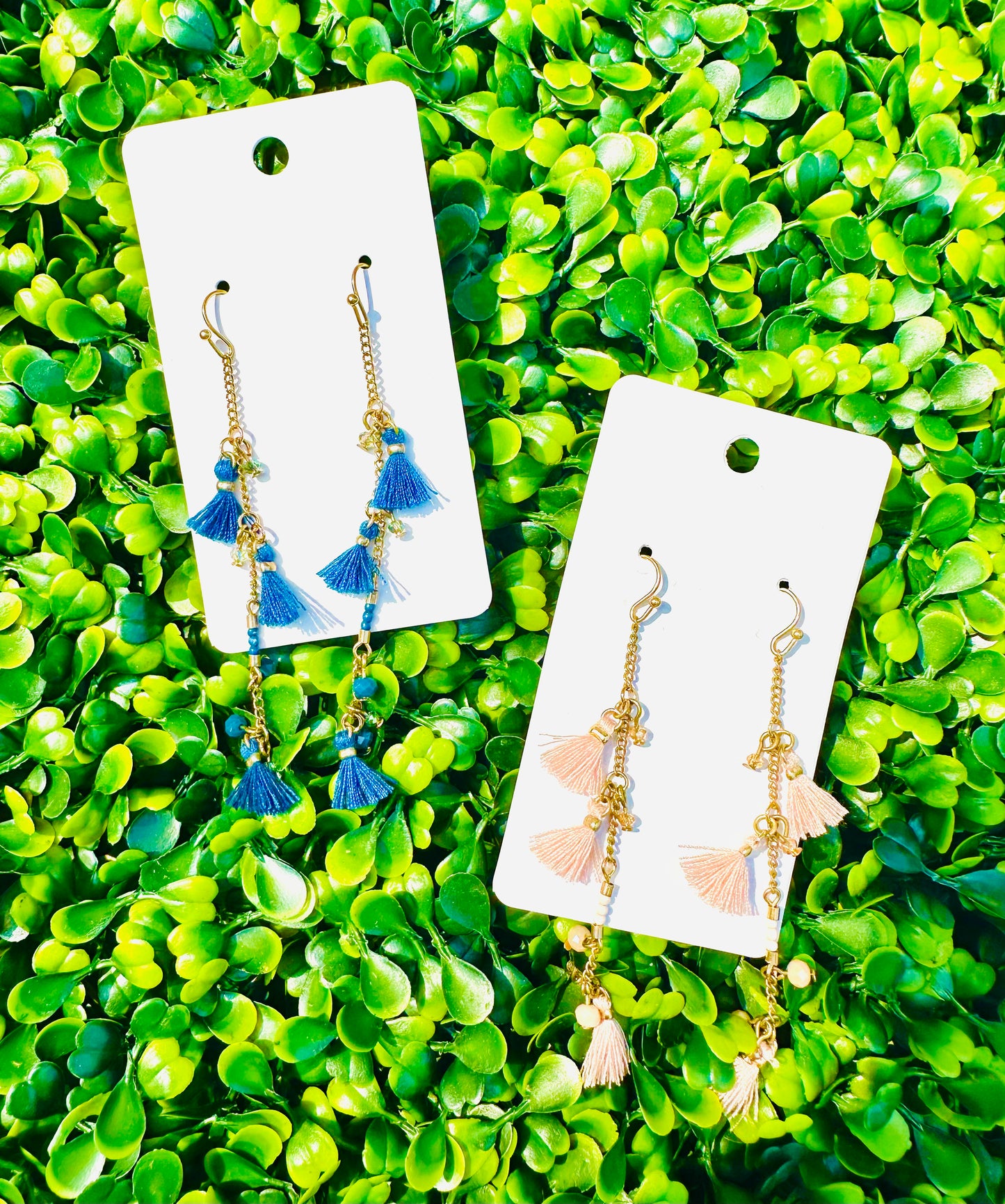 Canvas - Dangle Tassel Earrings