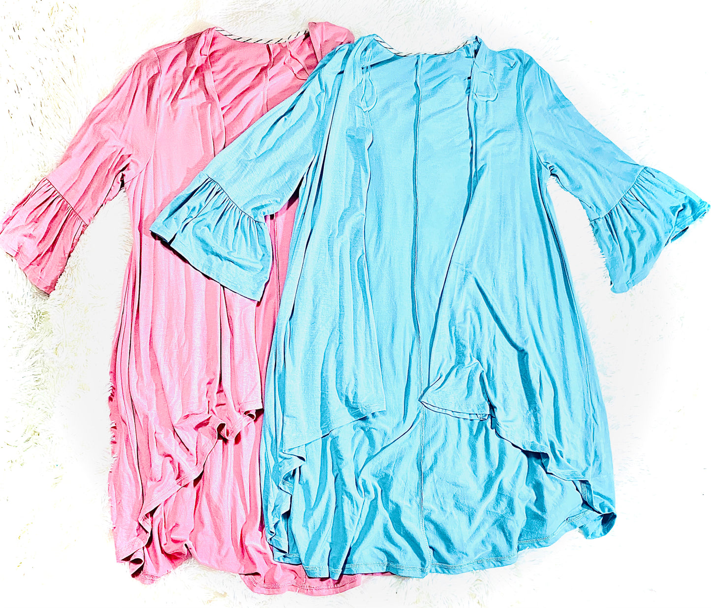 Ruffle Sleeve Kimono