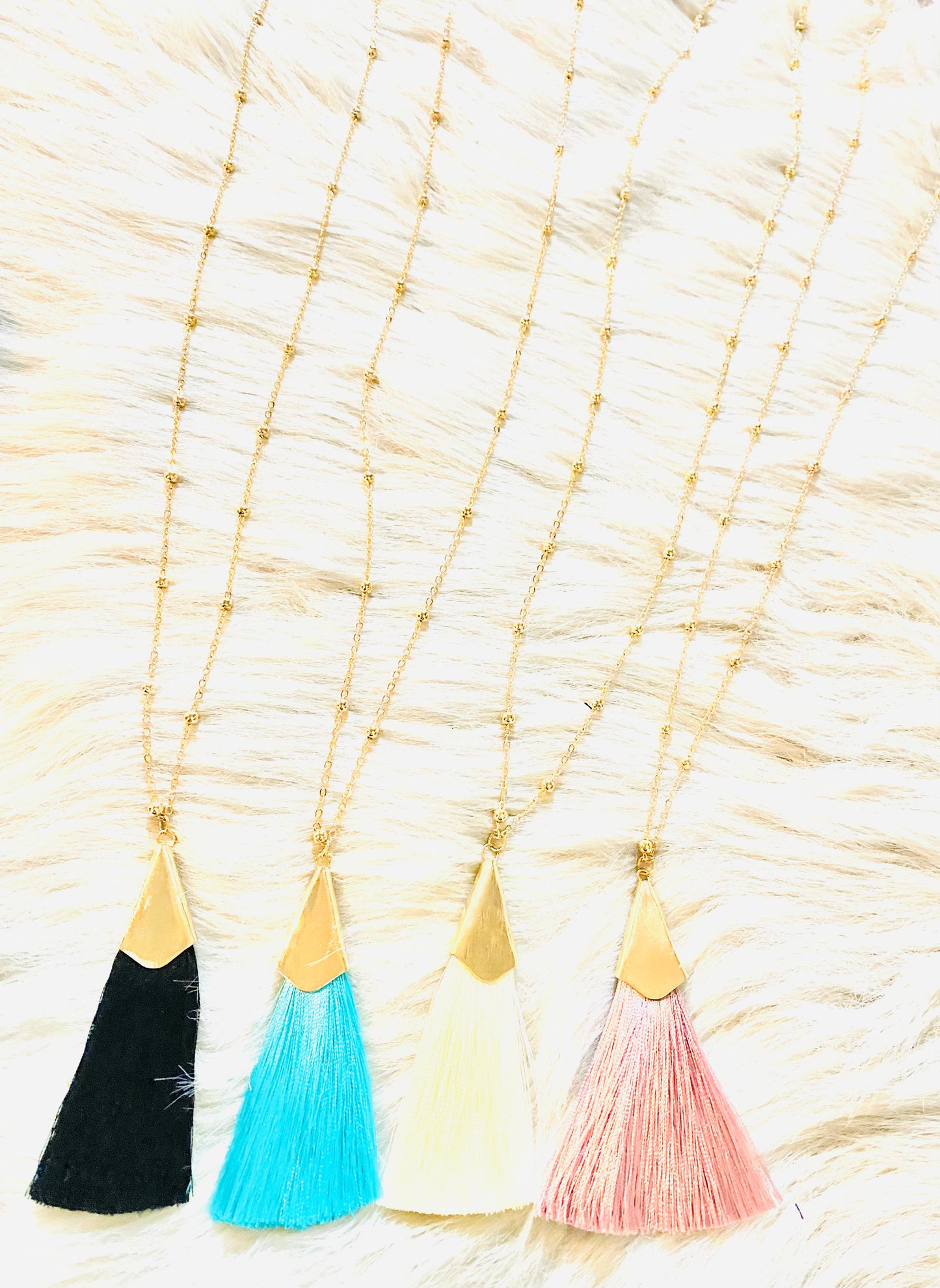 Long Tassel Necklace