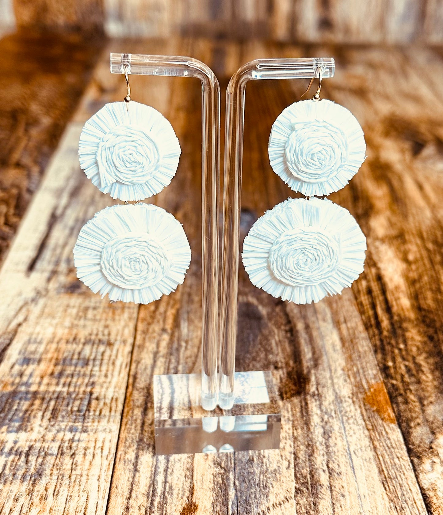 Mestiere - Round Double Tier Detail Earrings