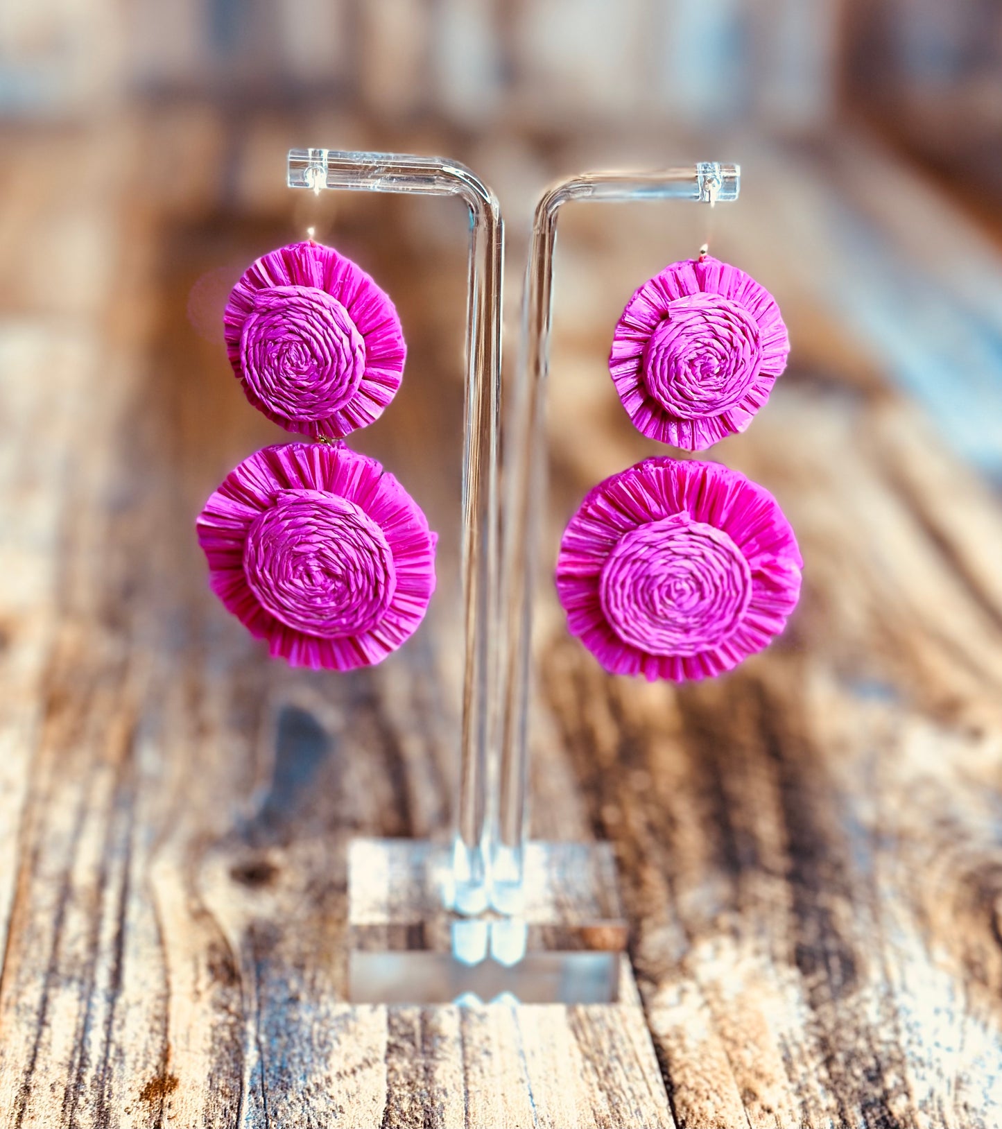 Mestiere - Round Double Tier Detail Earrings