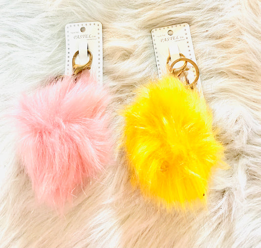 Fuzzy Keychain
